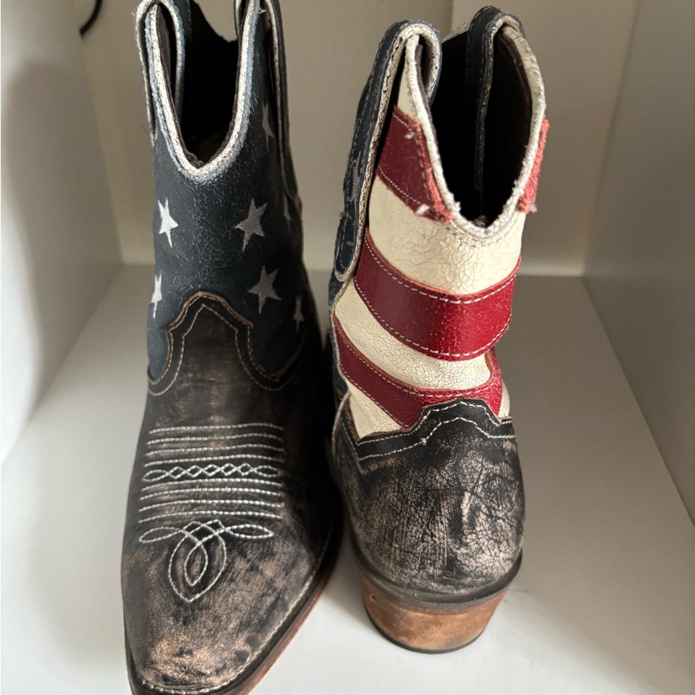 Patriotic Cowboy Boots
